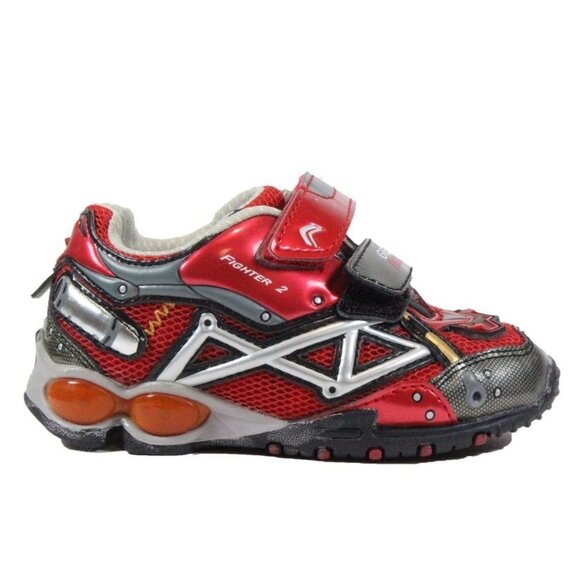 Geox Kids Fighter 2 Sneakers Shoes - Picture 1 of 7
